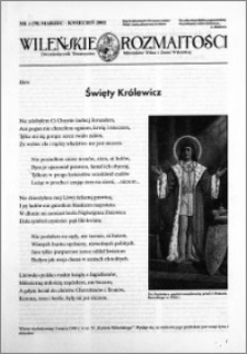 Wileńskie Rozmaitości 2002 nr 2 (70) marzec-kwiecień