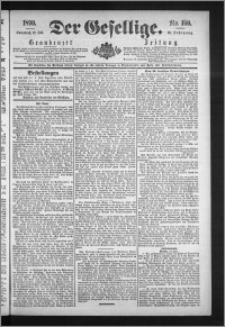 Der Gesellige : Graudenzer Zeitung 1890.07.12, Jg. 65, No. 160