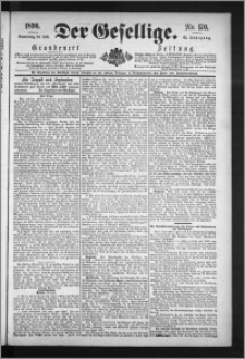 Der Gesellige : Graudenzer Zeitung 1890.07.24, Jg. 65, No. 170