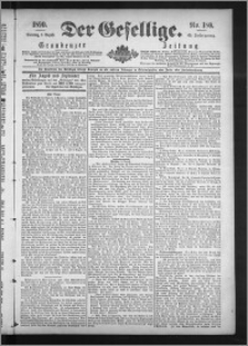 Der Gesellige : Graudenzer Zeitung 1890.08.05, Jg. 65, No. 180