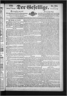 Der Gesellige : Graudenzer Zeitung 1890.11.11, Jg. 65, No. 264