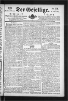 Der Gesellige : Graudenzer Zeitung 1890.11.22, Jg. 65, No. 274