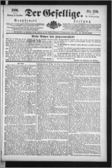 Der Gesellige : Graudenzer Zeitung 1890.12.21, Jg. 65, No. 299