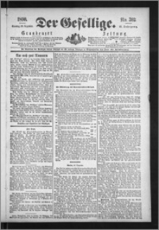 Der Gesellige : Graudenzer Zeitung 1890.12.28, Jg. 65, No. 303