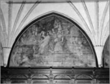 Pelplin. Bazylika katedralna Wniebowzięcia NMP. Krużganek północny. Obraz „Bogacz i Łazarz”