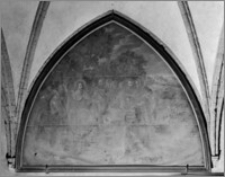 Pelplin. Bazylika katedralna Wniebowzięcia NMP. Krużganek wschodni (?) Obraz „Kazanie Chrystusa” (?)