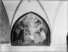 Pelplin. Bazylika katedralna Wniebowzięcia NMP. Krużganek południowy. Obraz „Wniebowzięcie i koronacja Matki Boskiej”