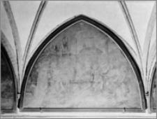 Pelplin. Bazylika katedralna Wniebowzięcia NMP. Krużganek południowy. Obraz „Oślepienie króla Sedecjasza przez Nabuchodonozora”