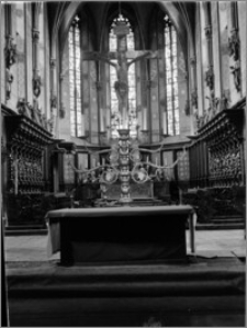 Włocławek. Bazylika katedralna pw. Wniebowzięcia Najświętszej Maryi Panny. Ołtarz główny