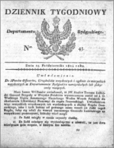 Dziennik Tygodniowy Departamentu Bydgoskiego 1814.10.25 nr 43