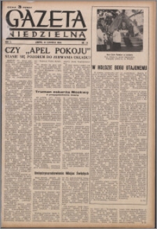 Gazeta Niedzielna 1950.06.25, R. 2 nr 26