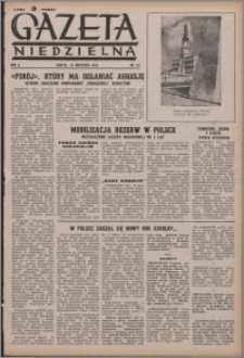 Gazeta Niedzielna 1950.09.24, R. 2 nr 39