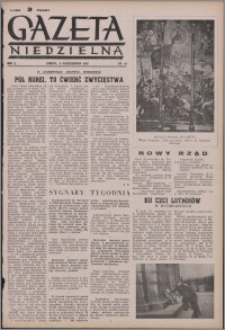 Gazeta Niedzielna 1950.10.08, R. 2 nr 41