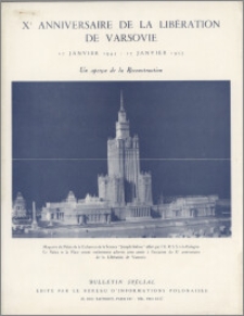 Bulletin du Bureau d'Informations Polonaises : bulletin hebdomadaire 1955, An. 10 - no specialny