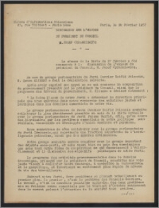 Bulletin du Bureau d'Informations Polonaises : bulletin hebdomadaire 1957.02.28, An. 12- dod. (2)