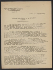 Bulletin du Bureau d'Informations Polonaises : bulletin hebdomadaire 1957.11.09, An. 12- dod. (7)