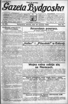 Gazeta Bydgoska 1925.06.20 R.4 nr 140