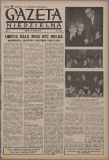 Gazeta Niedzielna 1952.02.10, R. 5 nr 6 (146)