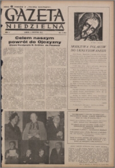 Gazeta Niedzielna 1952.04.06, R. 5 nr 14 (154)