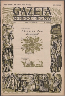 Gazeta Niedzielna 1952.12.21-1952.12.28, R. 5 nr 51-52 (191-192)