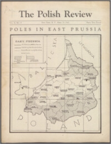 Polish Review / The Polish Information Center 1942, Vol. 2 no. 15