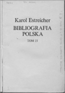 Bibliografia polska. Cz. 3, Stólecie [!] XV-XVIII w układzie abecadłowym. T. 4 (15), D