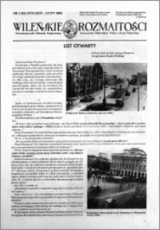 Wileńskie Rozmaitości 2004 nr 1 (81) styczeń-luty