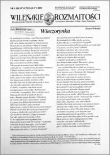 Wileńskie Rozmaitości 2005 nr 1 (88) styczeń-luty