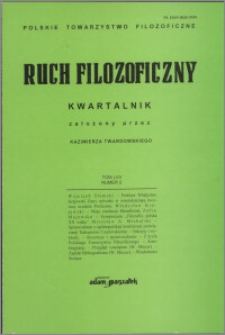 Ruch Filozoficzny 2000, T. 57 nr 2