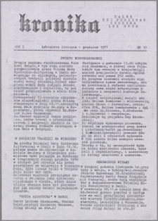 Kronika 1971, R. 1 nr 10