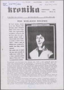 Kronika Poświęcona Sprawom Polskim 1973, R. 3 nr 23/24