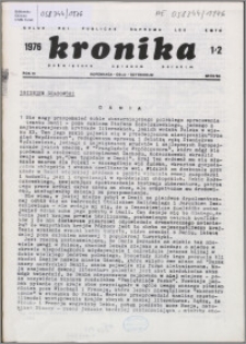 Kronika Poświęcona Sprawom Polskim 1976, R. 6 nr 1/2 (59/60)