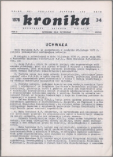 Kronika Poświęcona Sprawom Polskim 1976, R. 6 nr 3/4 (61/62)