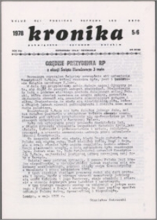 Kronika Poświęcona Sprawom Polskim 1978, R. 8 nr 5/6 (87/88)