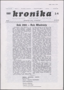 Kronika Poświęcona Sprawom Polskim 1981, R. 11 nr 3/4 (121/122)