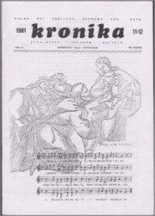 Kronika Poświęcona Sprawom Polskim 1981, R. 11 nr 11/12 (129/130)