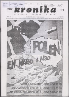 Kronika Poświęcona Sprawom Polskim 1982, R. 12 nr 1/2 (131/132)