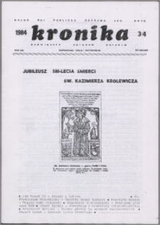 Kronika Poświęcona Sprawom Polskim 1984, R. 14 nr 3/4 (157/158)