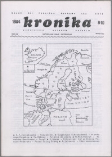 Kronika Poświęcona Sprawom Polskim 1984, R. 14 nr 9/10 (163/164)