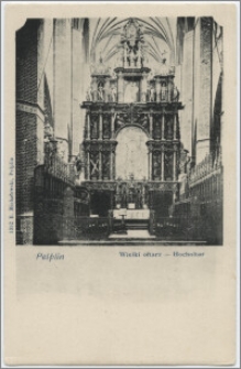 Pelplin - Wielki ołtarz - Hochaltar