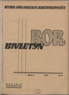 Biuletyn BOR 1951, R. 2 nr 5