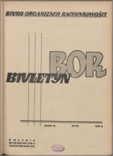Biuletyn BOR 1951, R. 2 nr 6