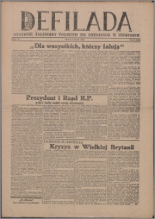 Defilada : tygodnik żołnierzy Polskich Sił Zbrojnych w Niemczech 1947, R. 4 nr 8