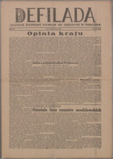 Defilada : tygodnik żołnierzy Polskich Sił Zbrojnych w Niemczech 1947, R. 4 nr 17