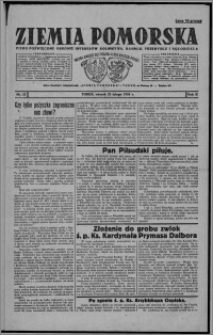 Ziemia Pomorska : pismo poświęcone obronie interesów rolnictwa, handlu, przemysłu i rękodzieła 1926.02.23, R. 2, nr 23