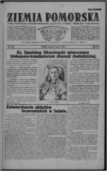 Ziemia Pomorska : pismo poświęcone obronie interesów rolnictwa, handlu, przemysłu i rękodzieła 1926.03.06, R. 2, nr 28