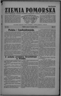 Ziemia Pomorska : pismo poświęcone obronie interesów rolnictwa, handlu, przemysłu i rękodzieła 1926.04.17, R. 2, nr 45
