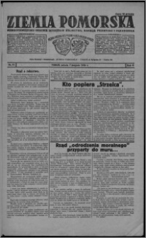 Ziemia Pomorska : pismo poświęcone obronie interesów rolnictwa, handlu, przemysłu i rękodzieła 1926.08.07, R. 2, nr 91