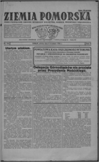 Ziemia Pomorska : pismo poświęcone obronie interesów rolnictwa, handlu, przemysłu i rękodzieła 1926.09.04, R. 2, nr 103