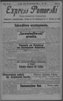 Express Pomorski : pismo niezależne i bezpartyjne 1925.01.28, R. 2, nr 28